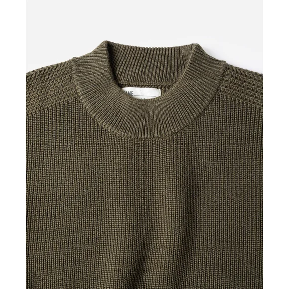 Bronson Vintage 1930s USN Woolen Sweater Warm Thick Wool Sweater Knit Top 40 - Picture 6 of 7